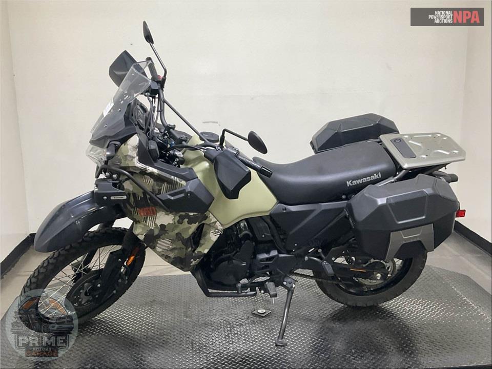 2025 Kawasaki KL650HSFAN KLR 650 ADVENTURE (ABS, CAMOUFLAGE) — фото 3
