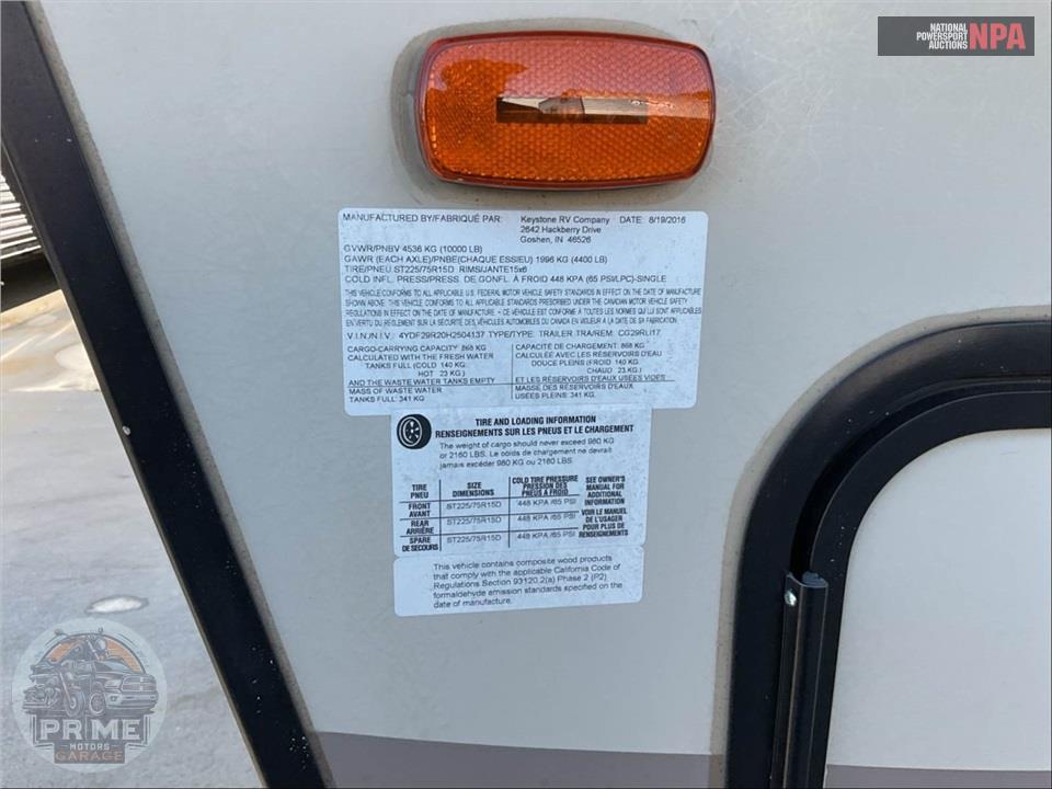 2017 Keystone Rv M-29 RLI - COUGAR X-LITE FIFTH WHEEL SERIES — фото 88