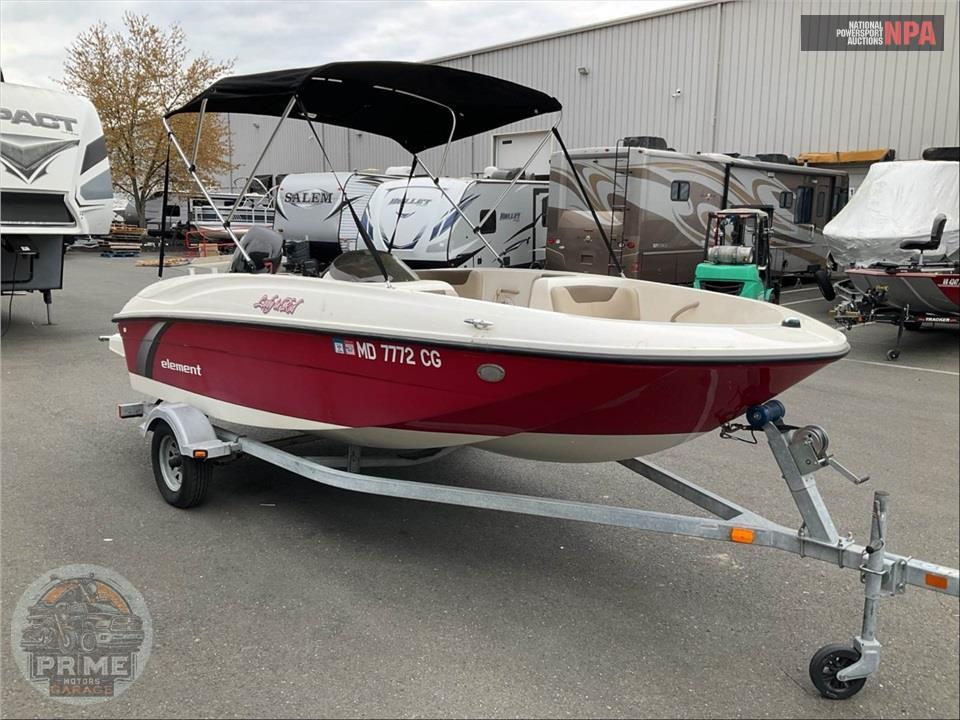 2015 Bayliner Marine ELEMENT(*) DECK BOAT SERIES L=16/E=1 60 HP MERC OB — фото 1