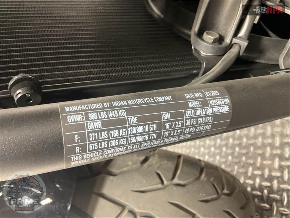 2025 Indian Motorcycle SCOUT SIXTY BOBBER LIMITED — фото 18