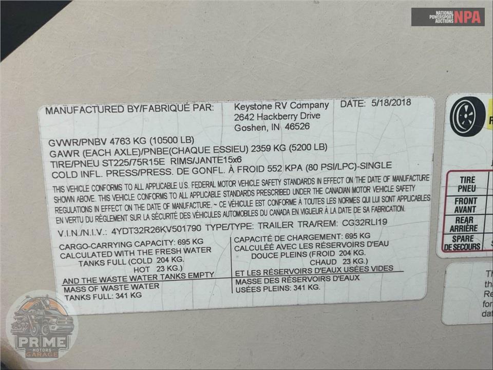 2019 Keystone Rv M-32 RLI COUGAR SERIES — фото 31