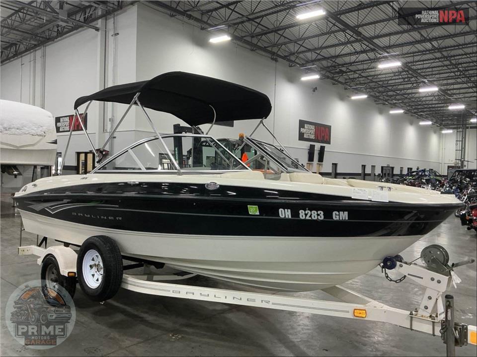 2008 BAYLINER MARINE 185 BR(**) RUNABOUT SERIES L=18/E=1 140HP MERC IB