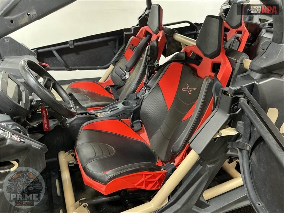 2023 Can-Am MAVERICK X3 MAX X RS TURBO RR 72 (BLUE/TAN/RED) — фото 34