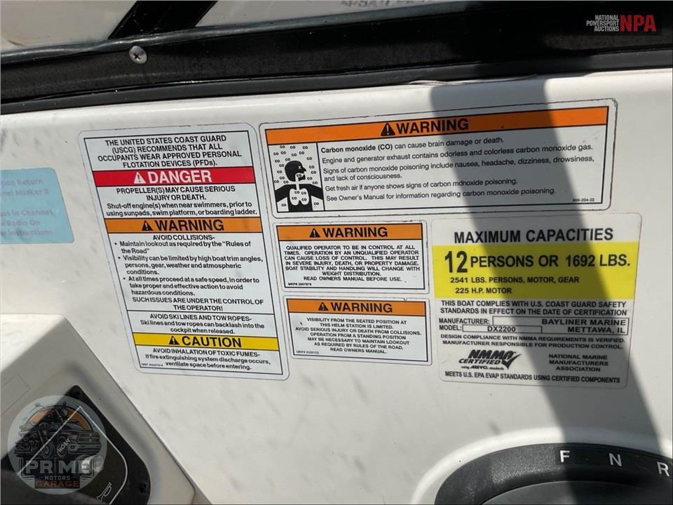 2023 Bayliner Marine DX2200(***)DECK BOAT SERIES L=22/E=1-150HP MERCURY OB — фото 6
