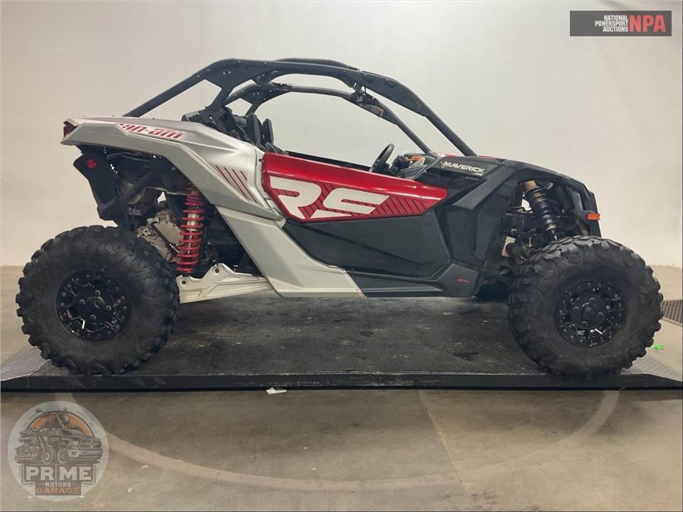 2024 Can-Am MAVERICK X3 RS TURBO (RED AND SILVER) — фото 1