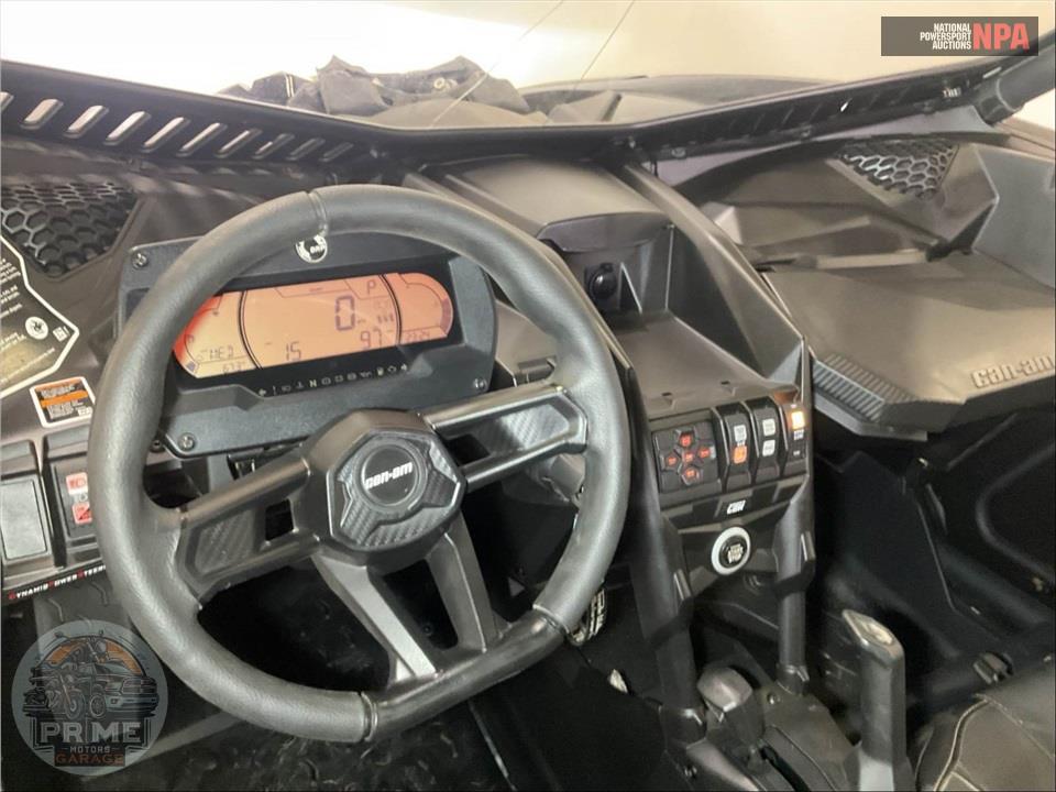 2022 Can-Am MAVERICK X3 X RS TURBO RR SMART-SHOX (BLUE, BLACK & GREY) — фото 36