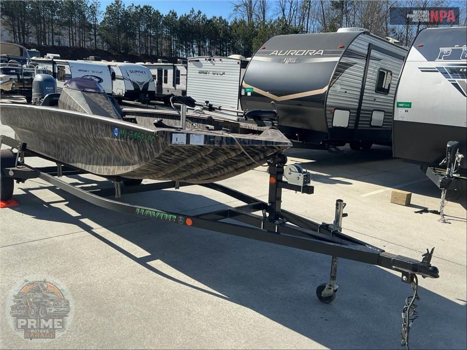 2021 Havoc Boats 1753VRAT SC VRAT (SEMI-V FRONT FLAT BOTTOM TILLER STEER) SERIES L=17/E=1 60HP YAM OB — фото 1