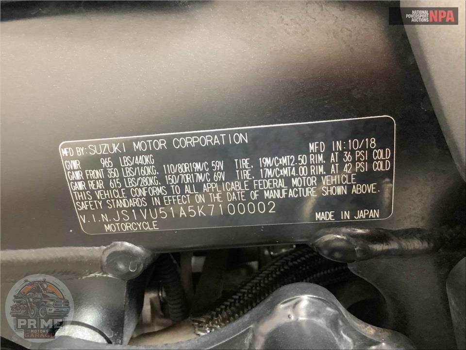 2019 Suzuki DL1000AL9 V-STROM 1000 (ABS) — фото 24