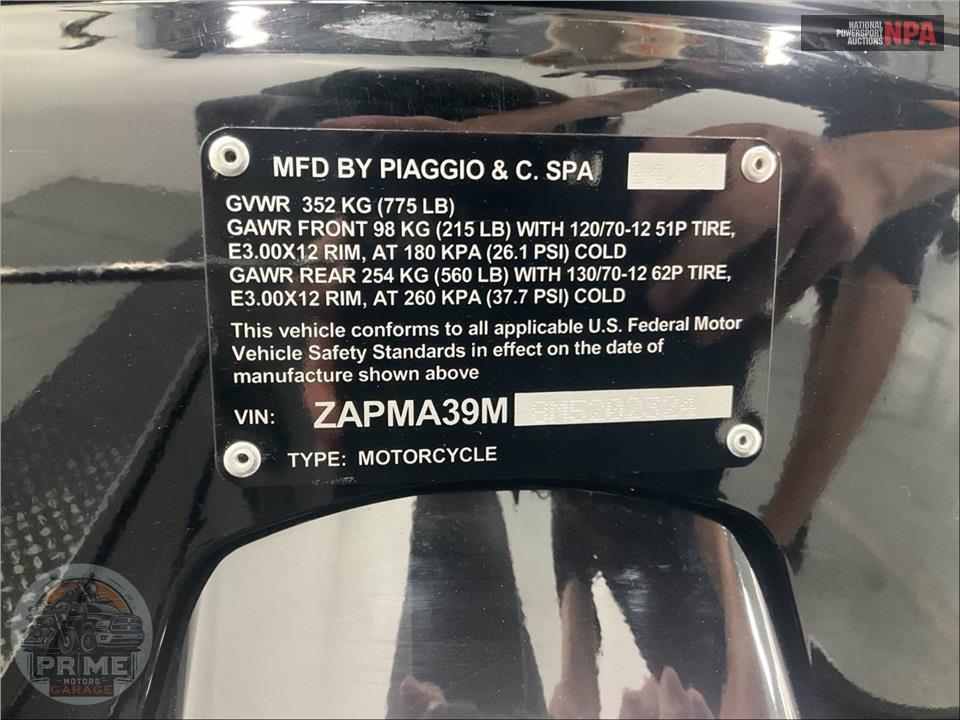 2021 Vespa GTS 300 HPE 75th — фото 12