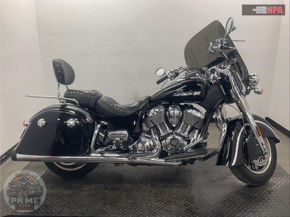 2017 Indian Motorcycle SPRINGFIELD (THUNDER BLACK) — фото 1