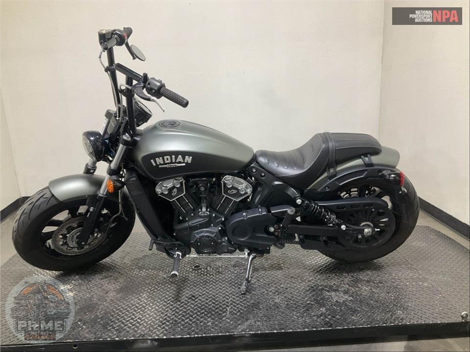 2021 Indian Motorcycle SCOUT BOBBER (ABS, BLACK SMOKE) — фото 3