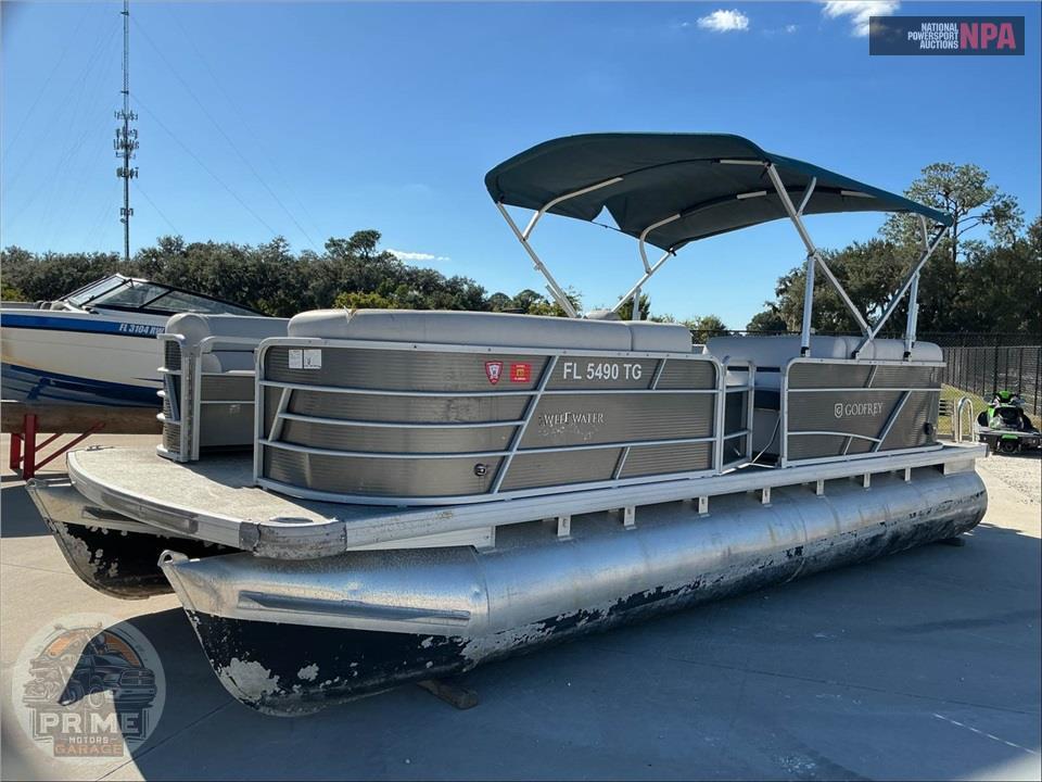 2022 Godfrey Marine 2286 SB(*) SWEETWATER SERIES L=23/E=1-115HP MERCURY OB — фото 37