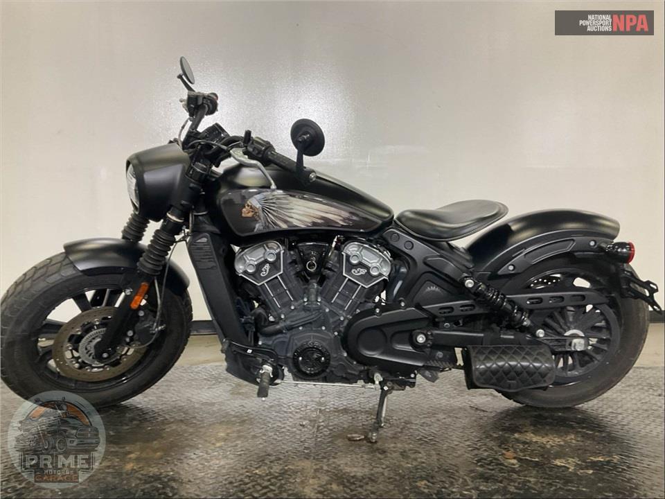 2021 Indian Motorcycle SCOUT BOBBER (ABS, BLACK SMOKE) — фото 3