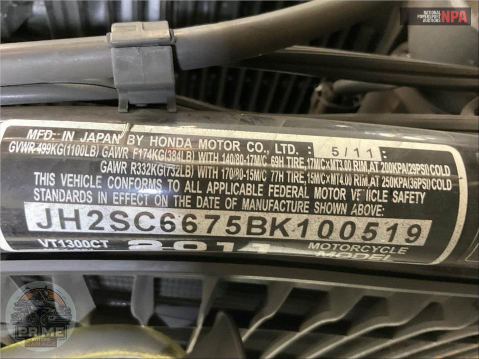 2011 Honda VT13CTB INTERSTATE — фото 36