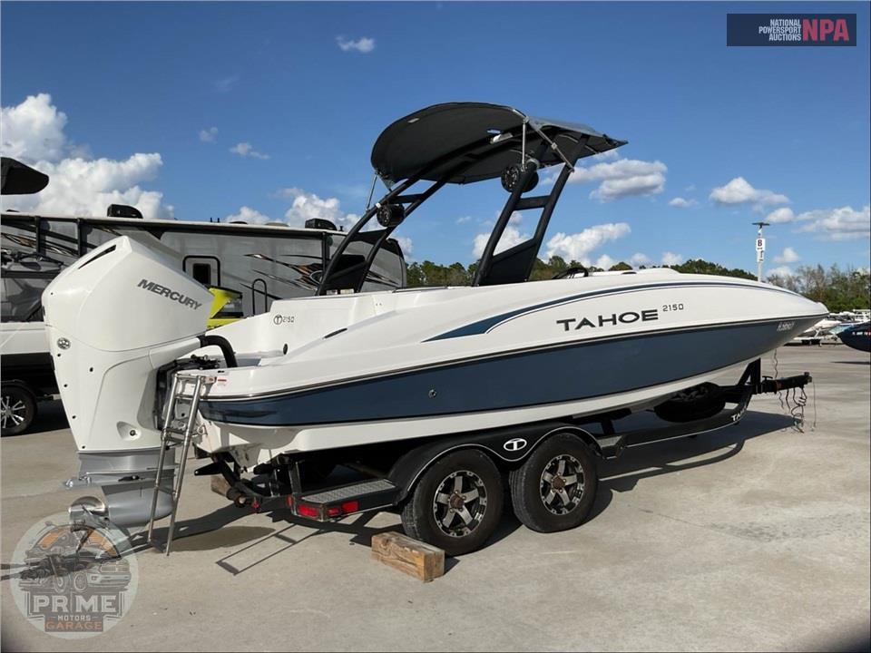 2021 Tracker Marine 2150(*)TAHOE SERIES L=21/E=1-225HP MERCURY OB — фото 4