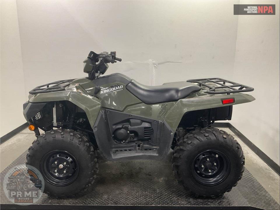 2025 Suzuki KINGQUAD 500AXI POWER STEERING — фото 3