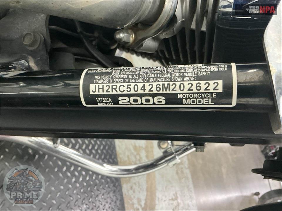 2006 Honda VT750C6 SHADOW AERO — фото 53