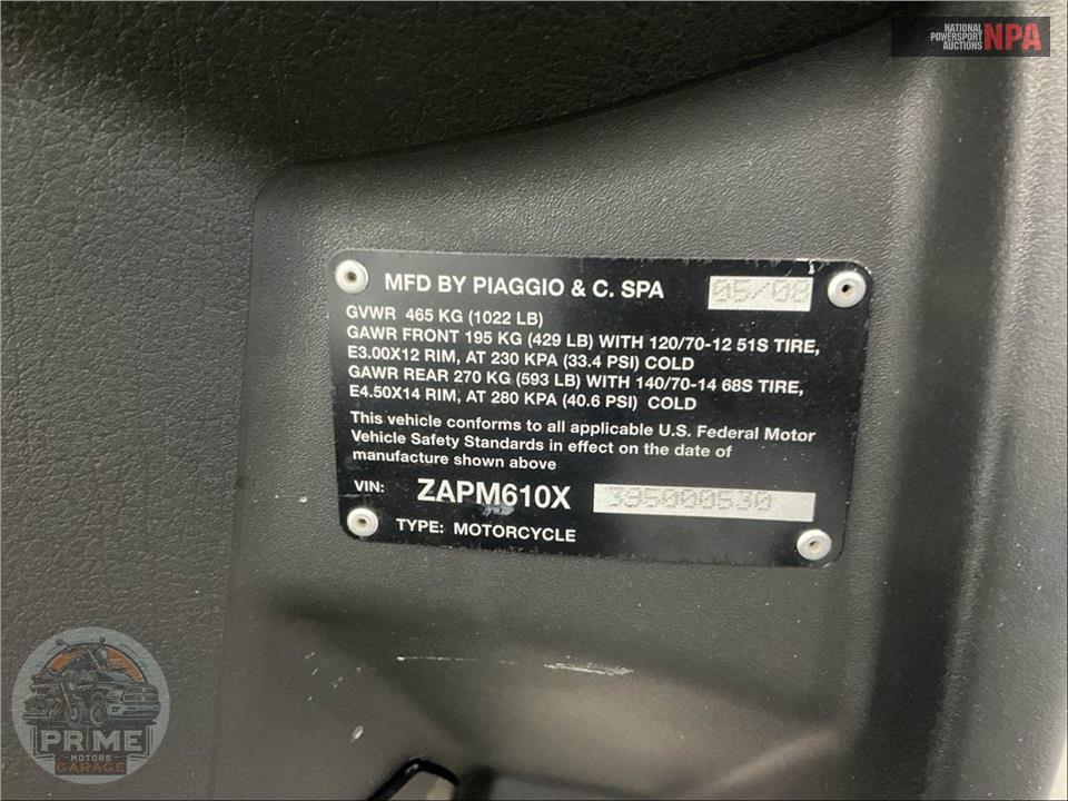 2009 Piaggio Usa PIAGGIO MP3 500 — фото 49