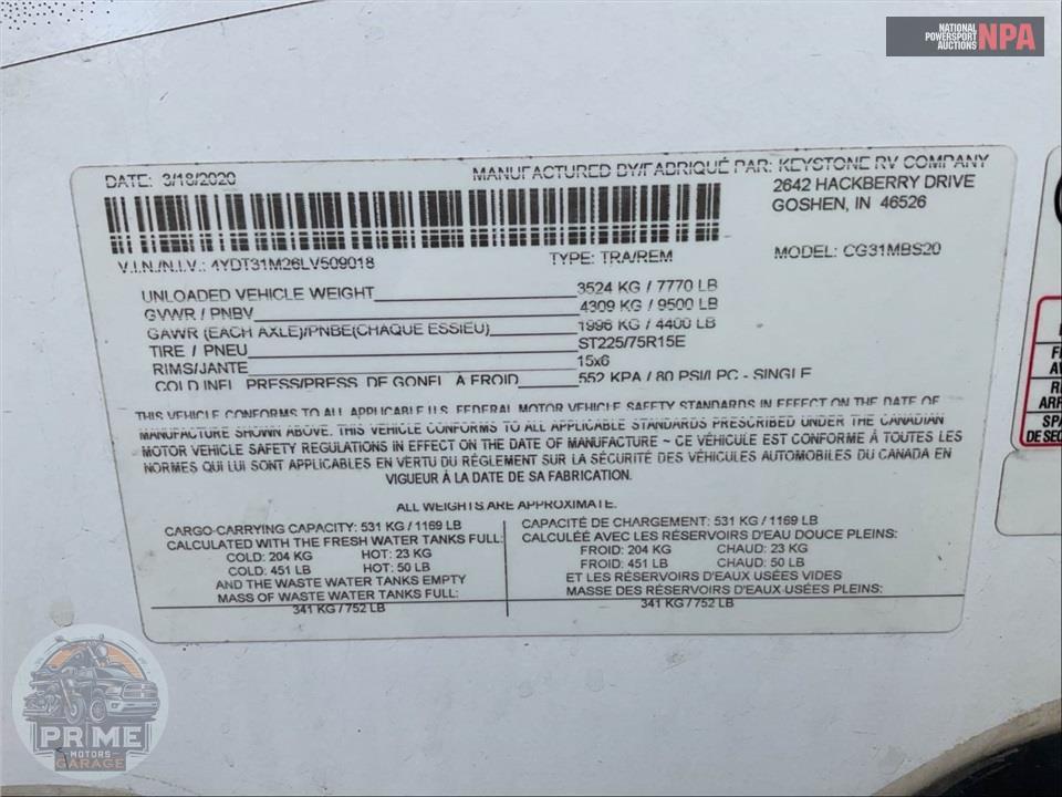 2020 Keystone Rv M-31 MBS - COUGAR SERIES — фото 57