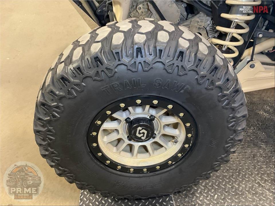 2023 Can-Am MAVERICK X3 MAX X RS TURBO RR 72 (BLUE/TAN/RED) — фото 21