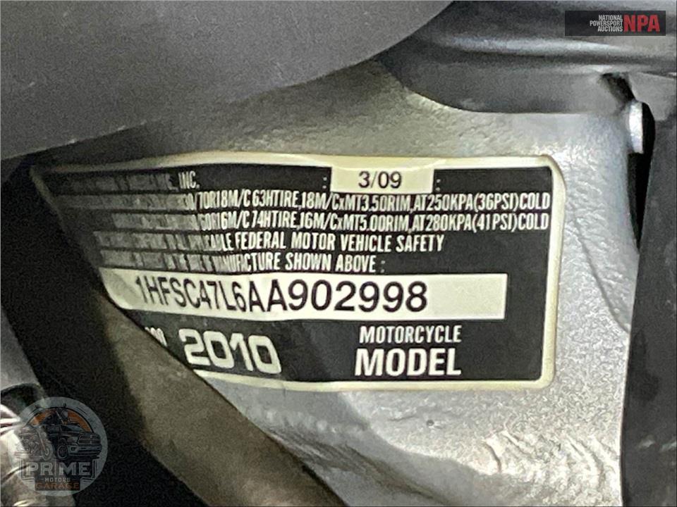 2010 Honda GL1800HPNAMA GLDWNG ABS** — фото 44