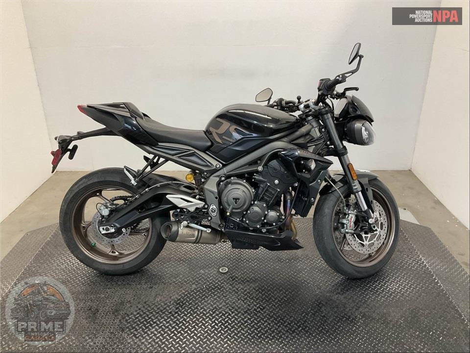 2023 Triumph STREET TRIPLE 765 RS (BLACK) — фото 1