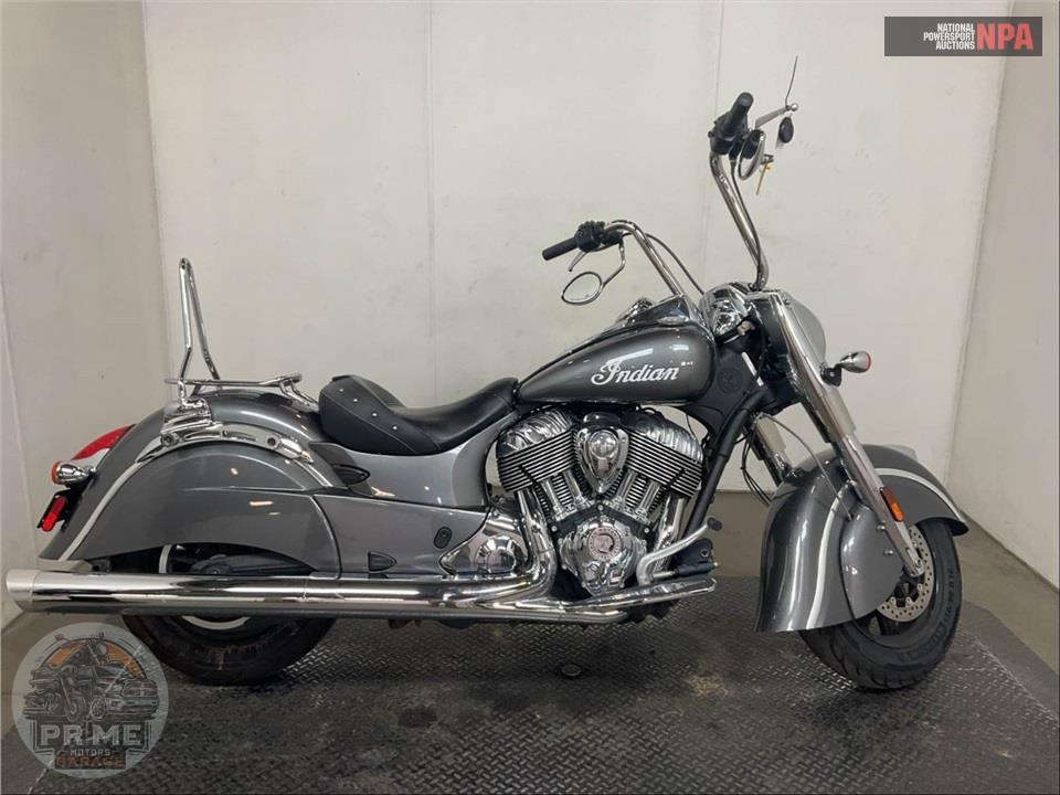 2018 Indian Motorcycle CHIEF (STEEL GRAY) — фото 1