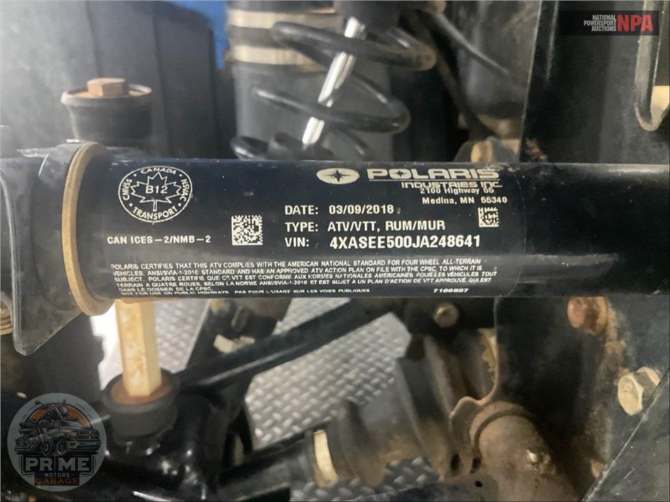 2018 Polaris SPORTSMAN 450 H.O. (ELECTRIC POWER STEERING) — фото 31