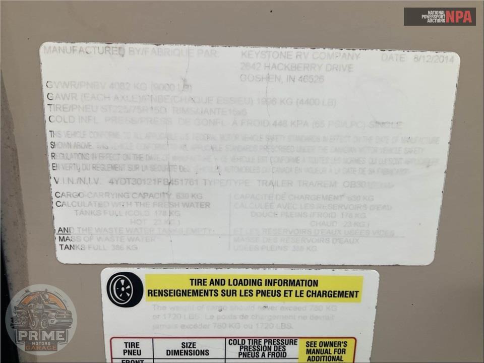 2015 Keystone Rv M-301 BQ - OUTBACK SUPER-LITE SERIES — фото 56