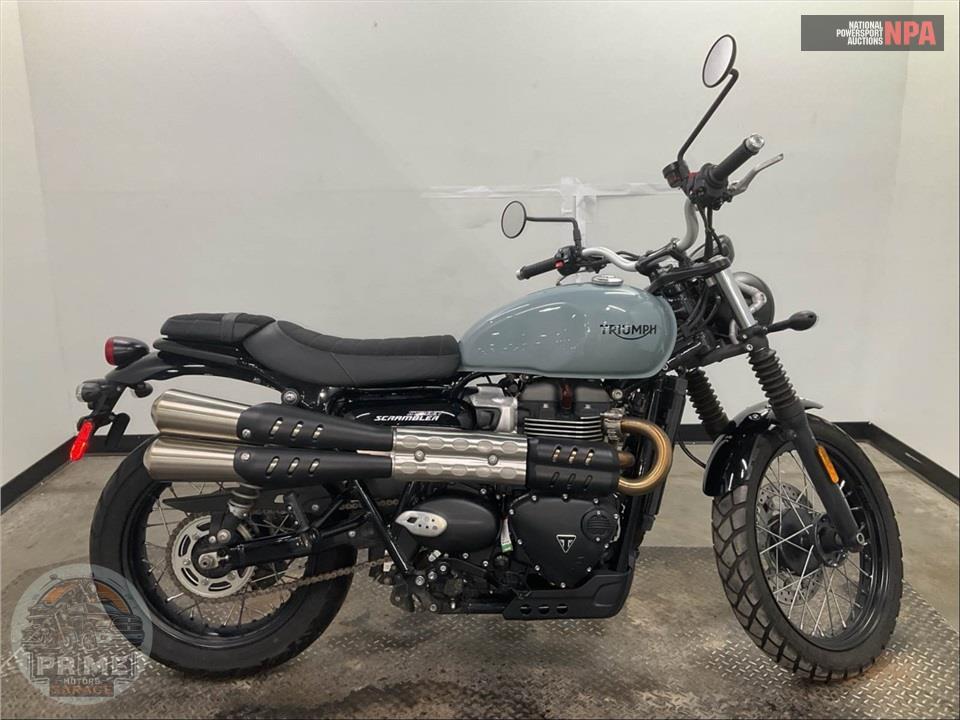 2022 Triumph STREET SCRAMBLER (GREY) — фото 1