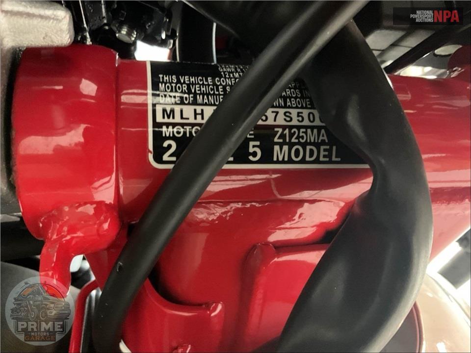 2025 Honda Z125MA MONKEY (ABS) — фото 15