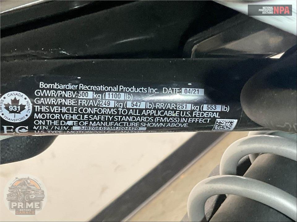 2021 Can-Am RYKER RALLY EDITION 900 ACE — фото 17