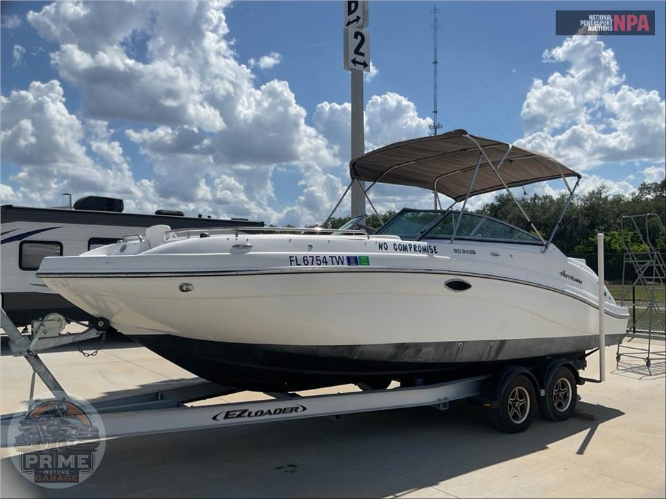 2017 Hurricane Boat SD 2486 SUNDECK SERIES L=24/E=1 250 HP YAMA OB — фото 2