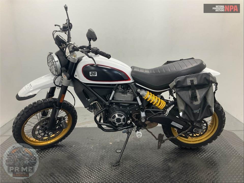 2018 Ducati SCRAMBLER DESERT SLED (WHITE MIRAGE) — фото 3