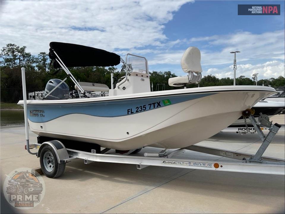 2022 Carolina Skiff 17 LS/CC L=18/ E-1=115HP YAMAHA — фото 1