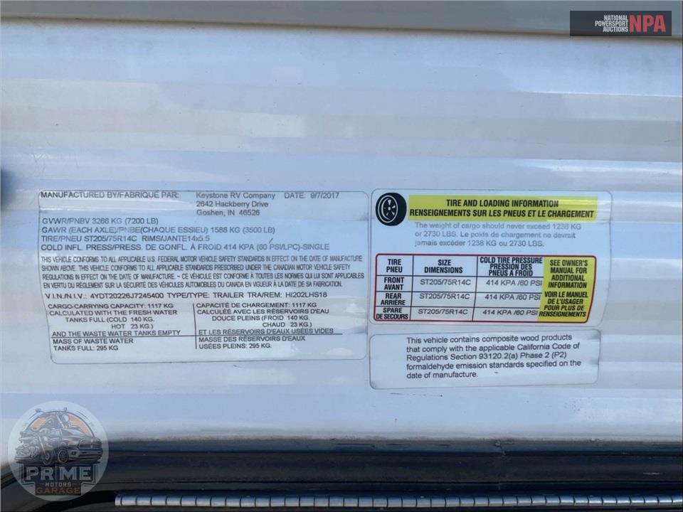 2018 Keystone Rv M-202 LHS - HIDEOUT LHS SERIES — фото 39