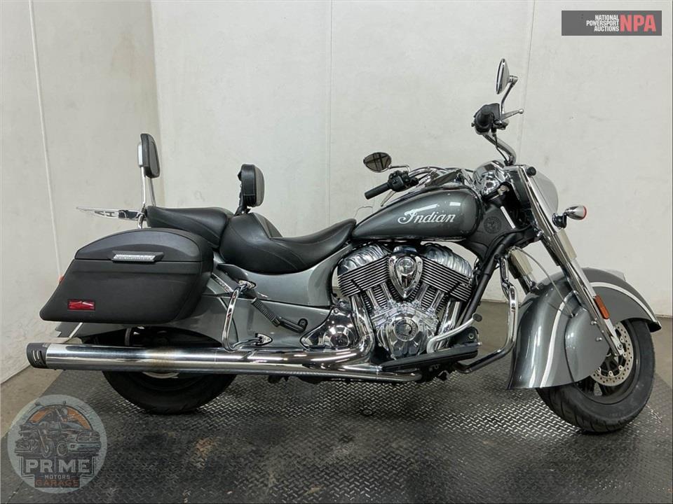 2018 Indian Motorcycle CHIEF (STEEL GRAY) — фото 1