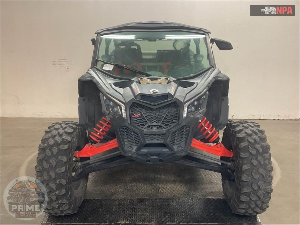 2023 Can-Am MAVERICK X3 MAX X RS TURBO RR 72 (BLUE/TAN/RED) — фото 2