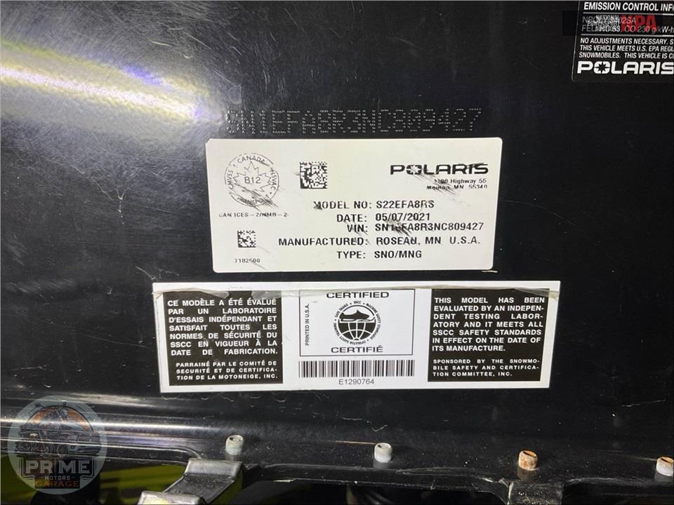 2022 Polaris 850 Pro RMK 155 2.75 — фото 13