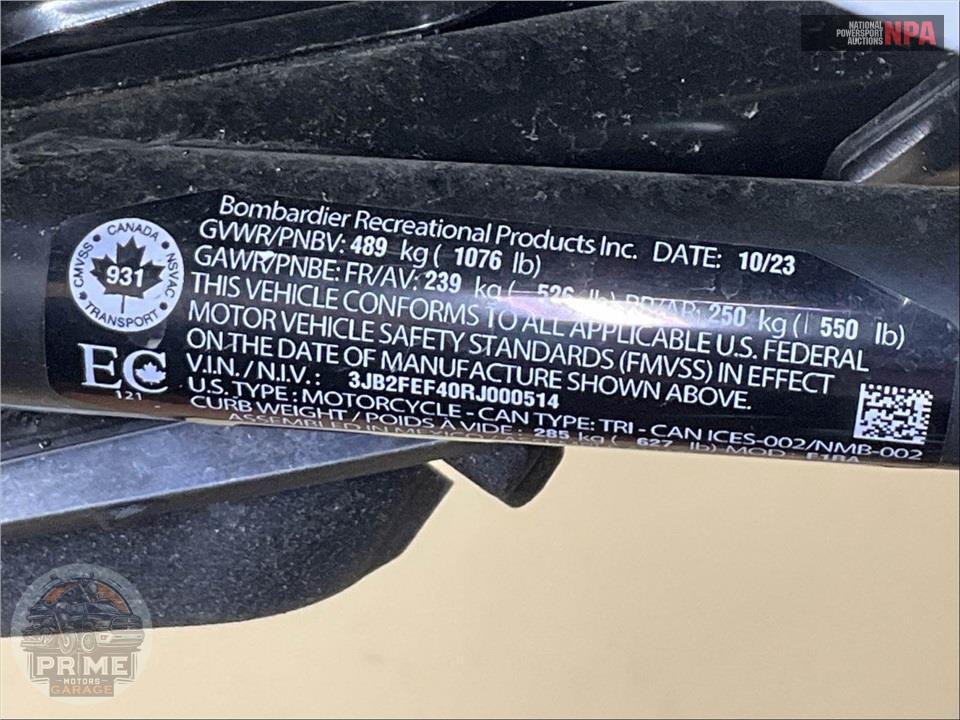 2024 Can-Am RYKER 600 ACE — фото 20