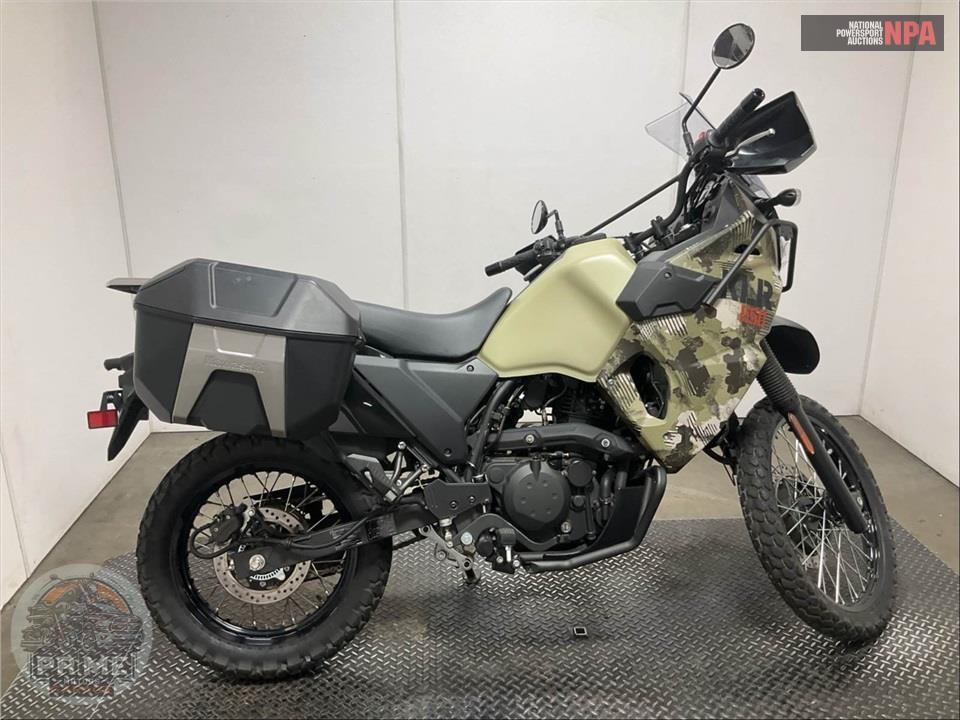 2025 Kawasaki KL650HSFAN KLR 650 ADVENTURE (ABS, CAMOUFLAGE) — фото 1