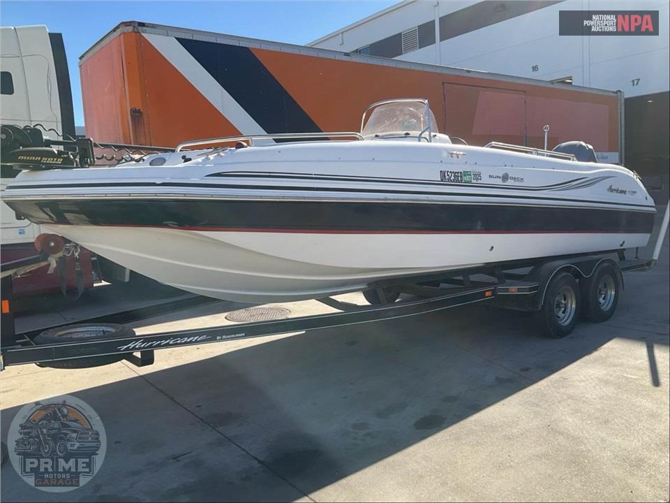 2013 Hurricane Boat SUNDECK SPORT 231 L=23/E=1-250HP YAMAHA OB — фото 2