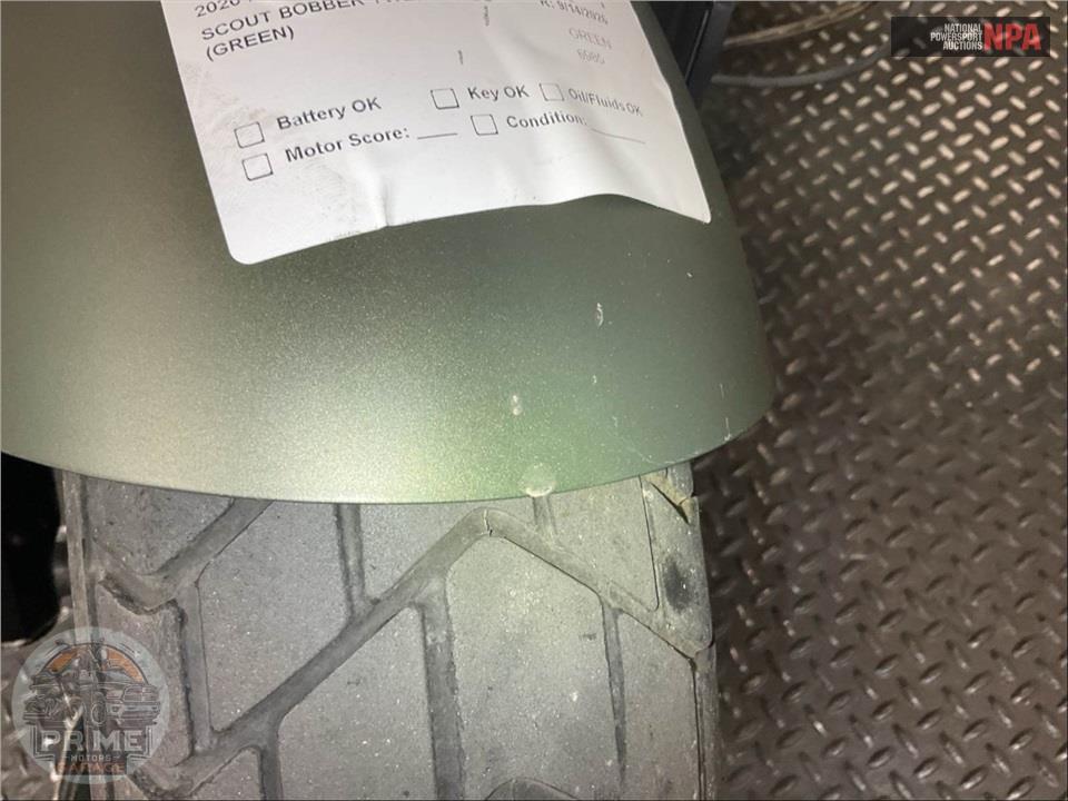 2020 Indian Motorcycle SCOUT BOBBER TWENTY ABS (GREEN) — фото 15