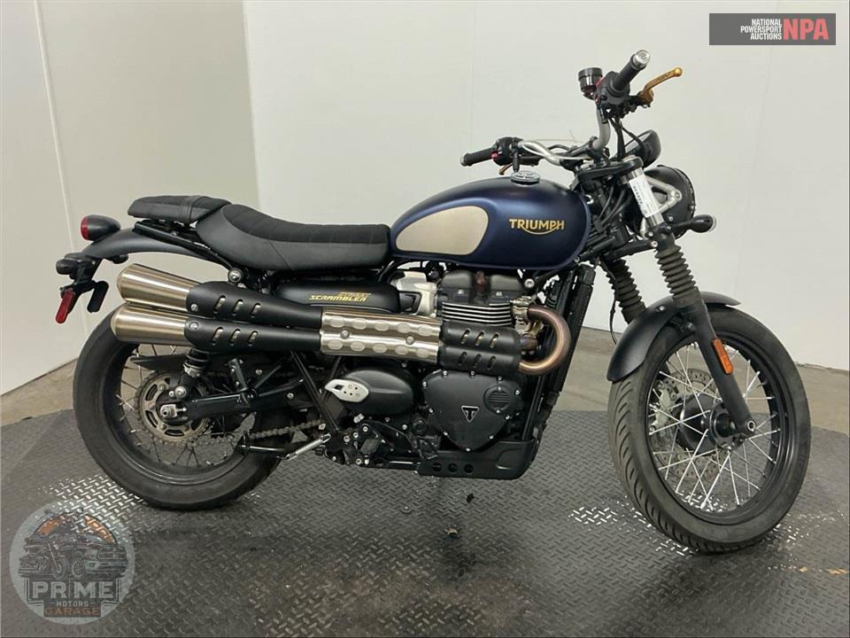2022 Triumph STREET SCRAMLBER (MATTE) — фото 1