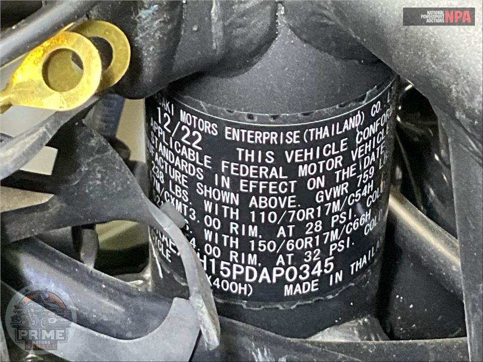 2023 Kawasaki EX400HPFNN NINJA 400 — фото 36