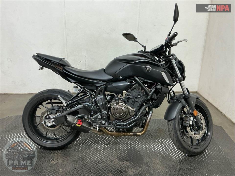 2019 Yamaha MT-07 — фото 1