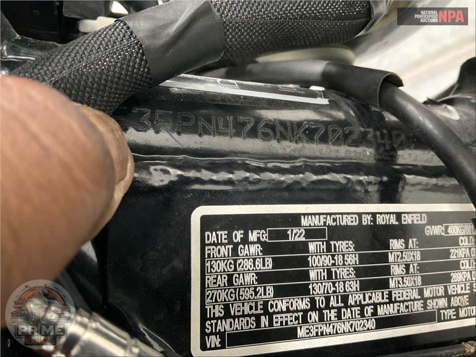 2022 Royal Enfield INT 650 STANDARD — фото 29