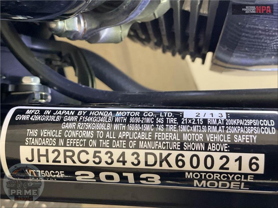 2013 Honda VT750C2FD SHADOW SPIRIT — фото 27
