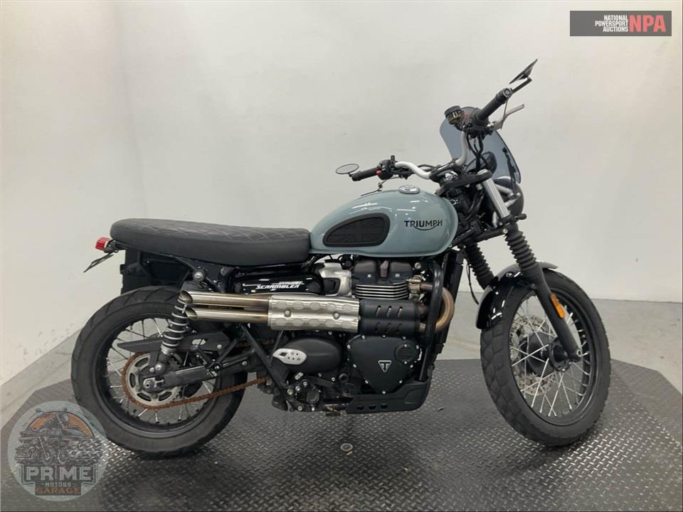 2022 Triumph STREET SCRAMBLER (GREY) — фото 1