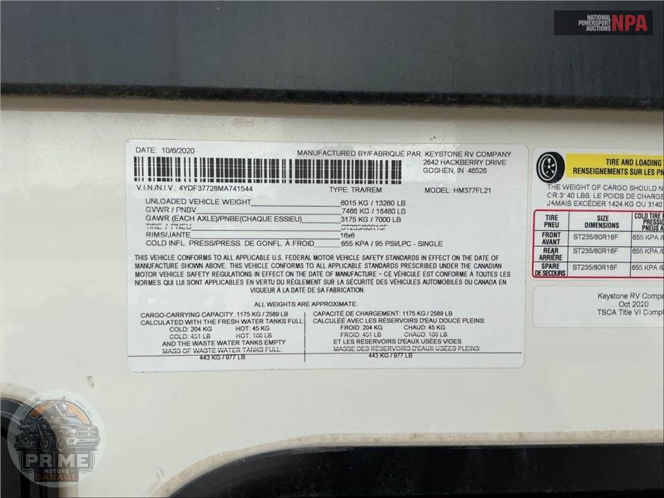 2021 Keystone Rv M-377 FL - MONTANA HIGH COUNTRY FIFTH WHEEL SERIES — фото 45